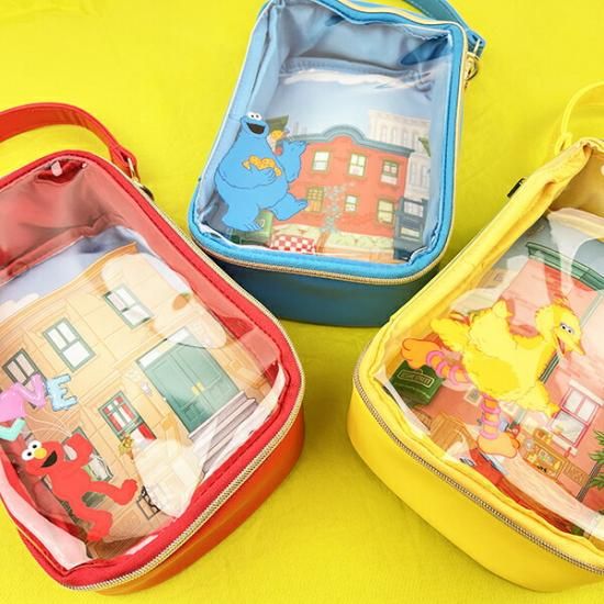 セサミストリート エルモ Chibiぬいのでこれーしょん ポーチ バッグ