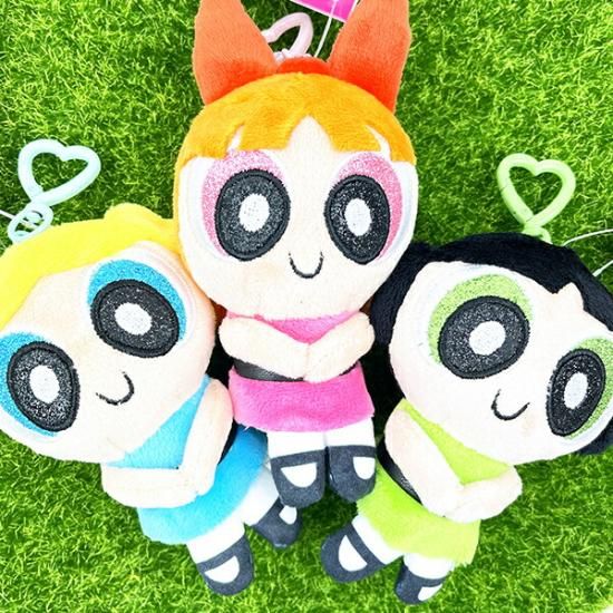 パワーパフガールズ ブロッサム ぬいぐるみキーリング キーホルダー パワーパフガールズ ブロッサム ぬいぐるみキーリング キーホルダー