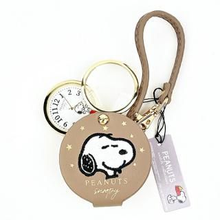 <img class='new_mark_img1' src='https://img.shop-pro.jp/img/new/icons15.gif' style='border:none;display:inline;margin:0px;padding:0px;width:auto;' />スヌーピー ルーペ付きハンドウォッチ ベージュ 時計 SNOOPY