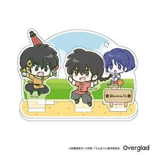 店内セール開催中!10％オフ対象商品! らんま1/2 乱馬&あかね&良牙 ミニアクリルジオラマ デフォルメver.