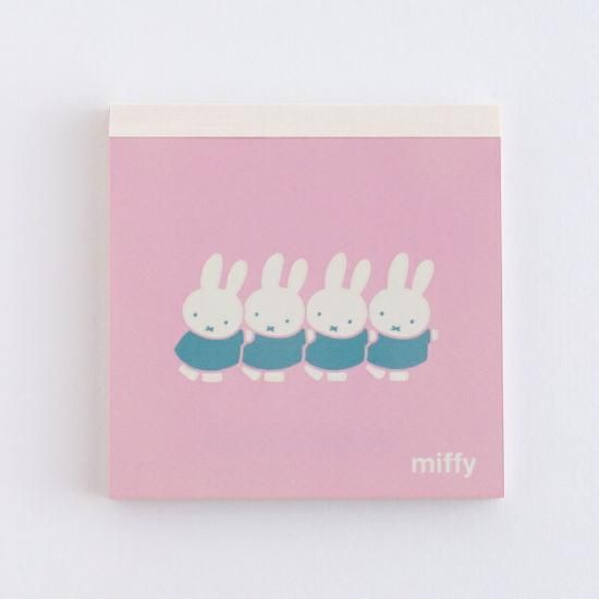 ミッフィー miffy メモパッド・スクエア(fun) 文具 日本製