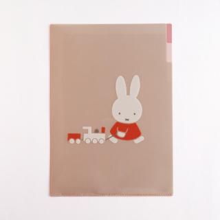 ミッフィー miffy A4ポケットクリアファイル(toy) 文具 日本製
