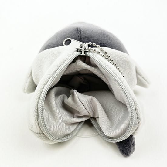 マシュマロアクアミエ ペンギン 立体ポーチ キーホルダー