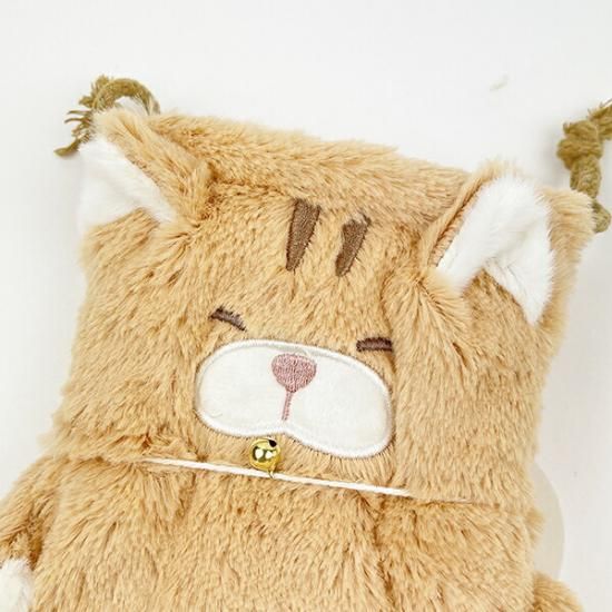 ちっちゃな巾着サシェ/詰替えタイプ【シャム猫とラベンダー】 ちっちゃな巾着サシェ/詰替えタイプ【シャム猫とラベンダー】