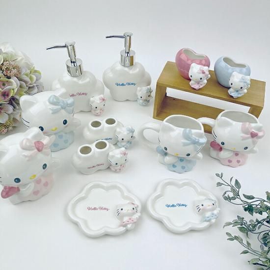 サンリオ ハローキティ エンジェル ソープディスペンサー(ブルー) Sanrio