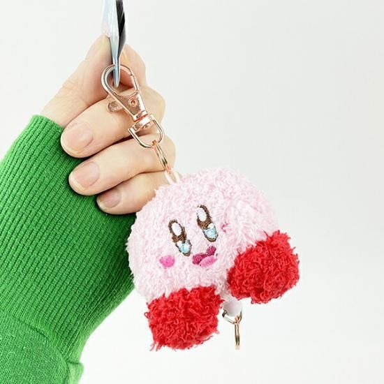星のカービィ もふっとマスコットリールキーホルダー (わくわく)