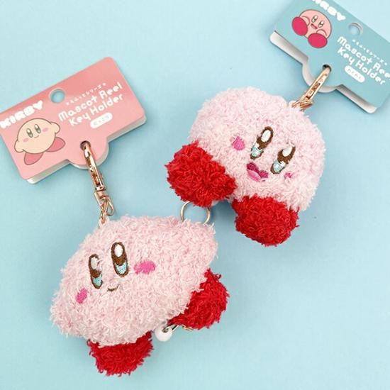 星のカービィ もふっとマスコットリールキーホルダー (わくわく)