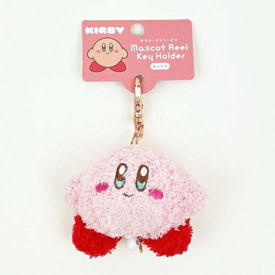 星のカービィ もふっとマスコットリールキーホルダー (わくわく)