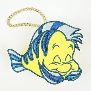 ディズニー プリンセス リトルマーメイド フランダー ダイカットポーチチャーム Disney アコモデ ACCOMMODE