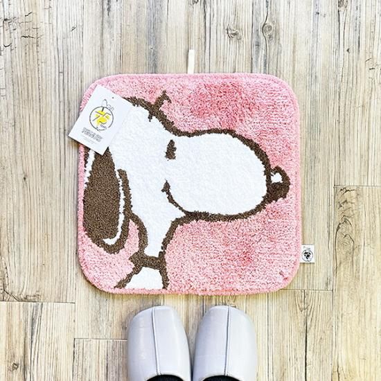 Amazon | バスマット スヌーピー Snoopy 足拭きマット 玄関