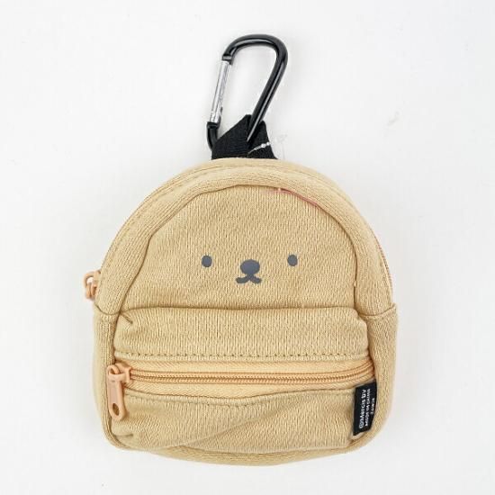 2点セット miia miffy バッグチャーム ミッフィー ブラック ポーチ ミッフィー miffy フェイス型バッグチャーム(ブラック) ポーチ