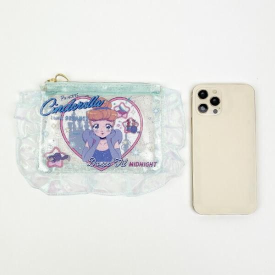 ディズニープリンセス シンデレラ バレエコア フリル付クリア