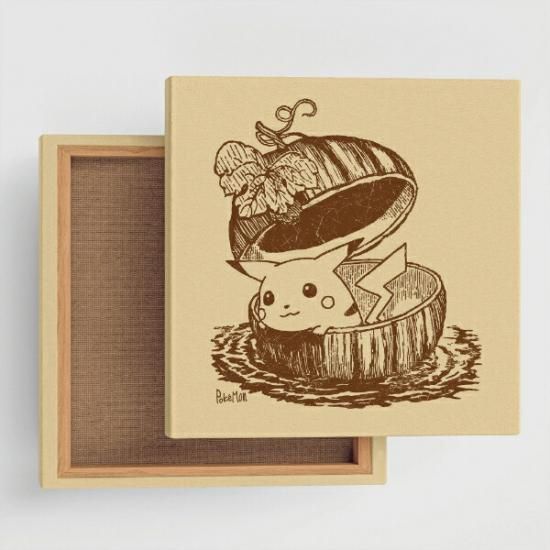 ピカチュウ アートプリント キャンバス 30cm 専用 ピカチュウ アートプリント キャンバス 30cm 専用 30cm × 30cm