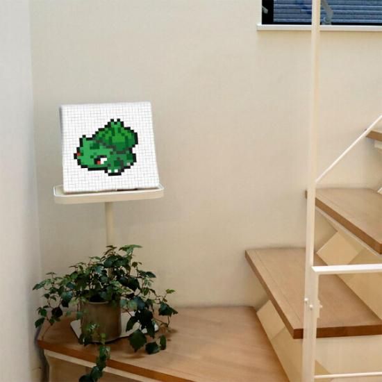 ポケットモンスター フシギダネ アートパネル ピクセル