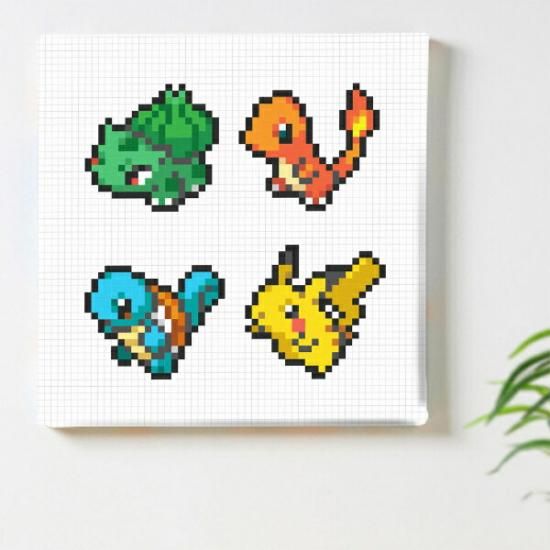 ポケモンのアートパネル