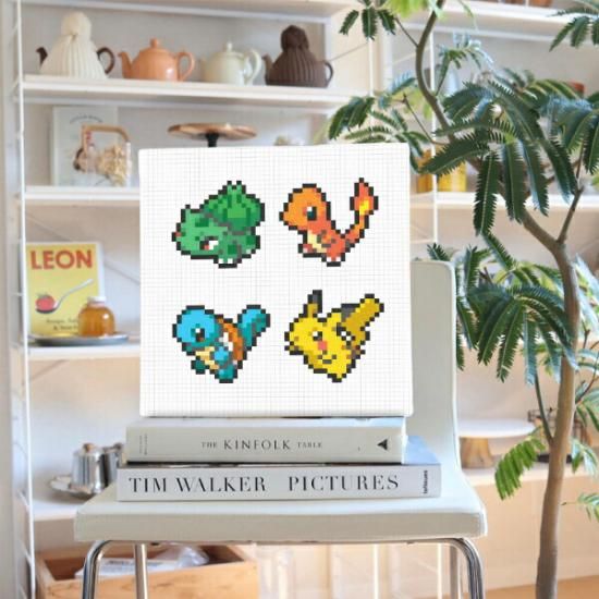 ポケモンのアートパネル