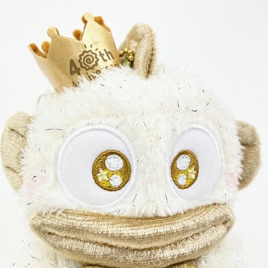 サンリオ ハンギョドン 金ぴかバースデー ぬいぐるみ マスコット サンリオ ハンギョドン 40th 金ぴかバースデー マスコット
