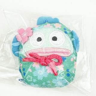 サンリオ ハンギョドン  桜だるま マグネット ブルー マスコット