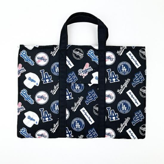 MLB(メジャーリーグ) ドジャース レッスンバッグ(総柄) トート MLB(メジャーリーグ) ドジャース レッスンバッグ(総柄) トート