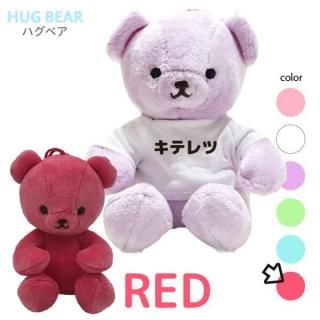トレンド推しHUGベア キテレツ 《赤》 by kuma and bear クマアンドベアー