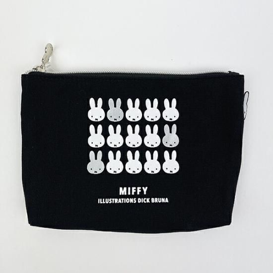 ミッフィー 帆布ポーチ(M) miffy