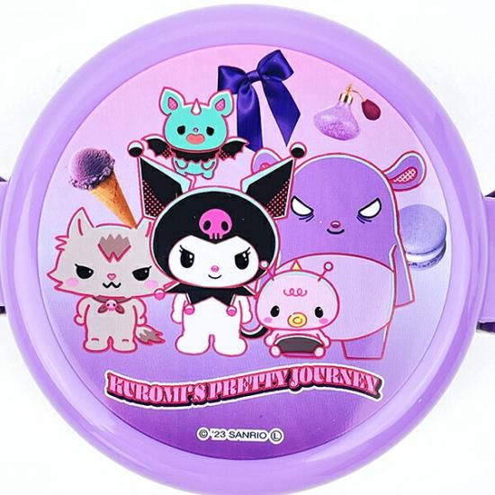 サンリオ クロミ 抗菌丸型ランチボックス2段 ランチ 日本製 Sanrio