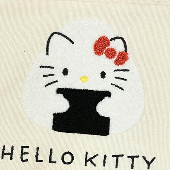 サンリオ ハローキティ 帆布サガラ刺繍ミニトートバッグ