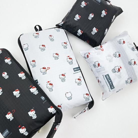 サンリオ ハローキティ 折りたたみトートバッグ ホワイト Sanrio サンリオ ハローキティ 折りたたみトートバッグ ホワイト Sanrio