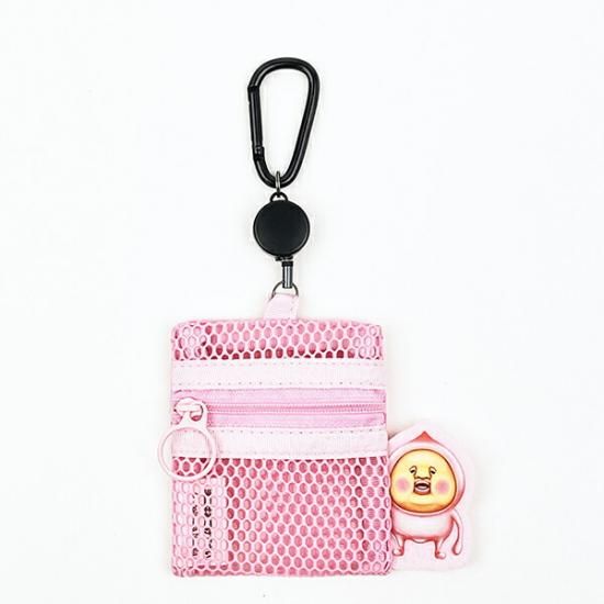 こびとづかん こびとづかん ホトケアカバネ メッシュポーチ（リール付き）