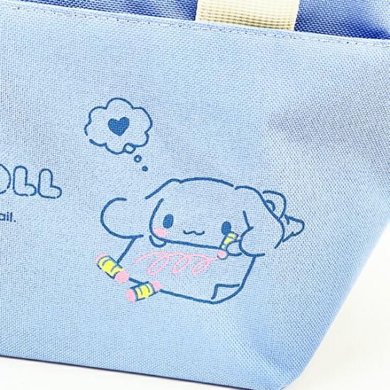 ［新品］シナモロール バニティ型クーラーバッグ サンリオ　Cinnamoroll サンリオ シナモロール ポケット付きクーラーバッグ ランチ
