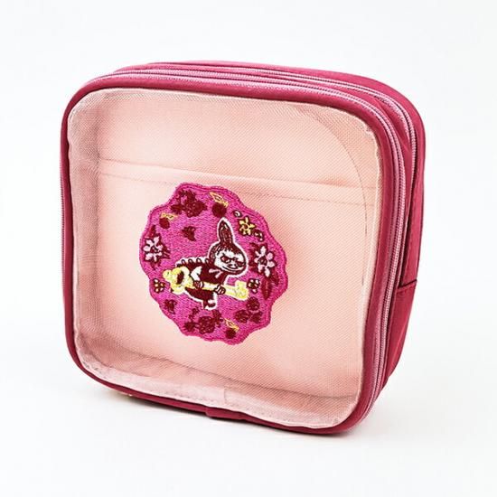 新品　ムーミン ブロッサム レース ポーチ　リトルミイ MOOMIN ムーミン リトルミイ ティッシュポーチ メイクポーチ 小物入れ