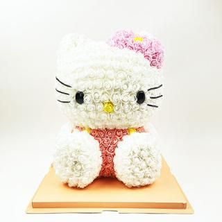 <img class='new_mark_img1' src='https://img.shop-pro.jp/img/new/icons15.gif' style='border:none;display:inline;margin:0px;padding:0px;width:auto;' />サンリオ ハローキティ フラワーローズ ギフトセット フラワーアレジメント 造花 Sanrio ブーケ