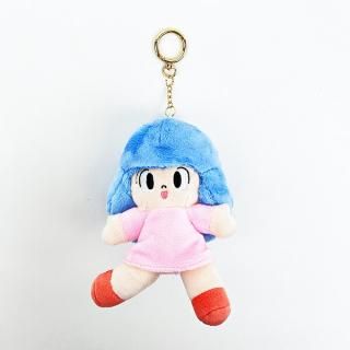 マムアン マスコット ブルー×ピンク ぬいぐるみ