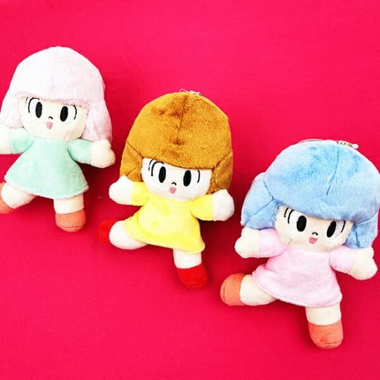 マムアン マスコット ブラウン×イエロー ぬいぐるみ