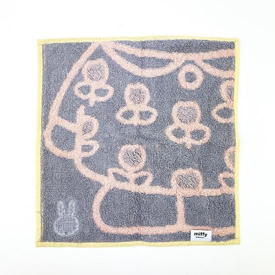 ミッフィー miffy ドレス ミニタオル (ピンク) ハンカチ 日本製 西川