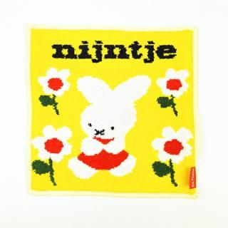 ミッフィー miffy 70th シェニール ミニタオル ナインチェ 全身 イエロー