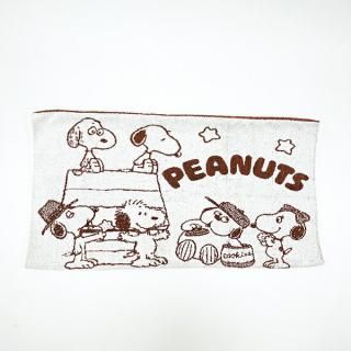 スヌーピー のびのびピローケース Snoopy'sSiblings ブラウン 枕カバー 寝具 パイル地 SNOOPY