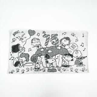 スヌーピー のびのびピローケース 75thケーキ グレー 枕カバー 寝具 パイル地 75th SNOOPY