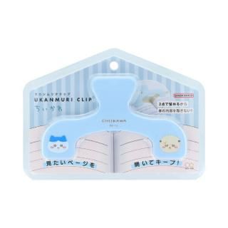 店内セール開催中!10％オフ対象商品! ちいかわ ハチワレ×ラッコ ウカンムリクリップ 文具