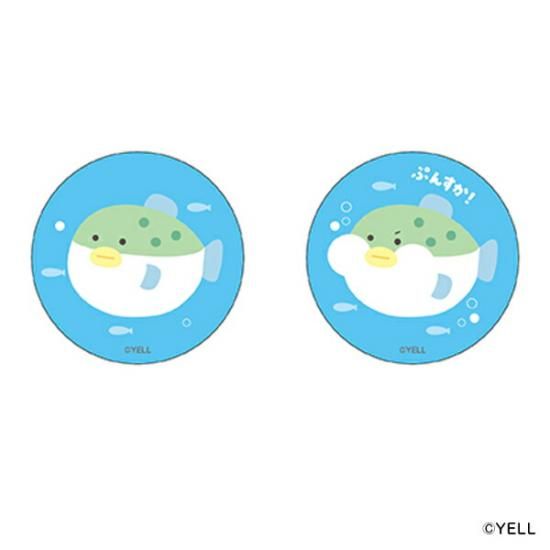 つぶらな瞳バッジ、ランチトート