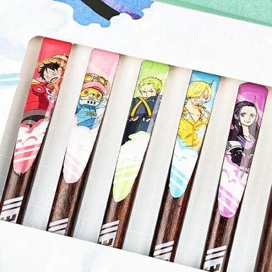 ワンピース　天削り箸10本セット