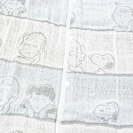 スヌーピー ガーゼスリーパー ベビー用品 赤ちゃん
