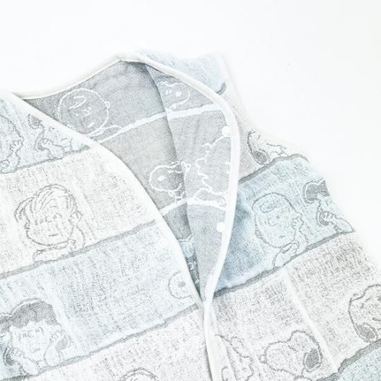 スヌーピー ガーゼスリーパー ベビー用品 赤ちゃん