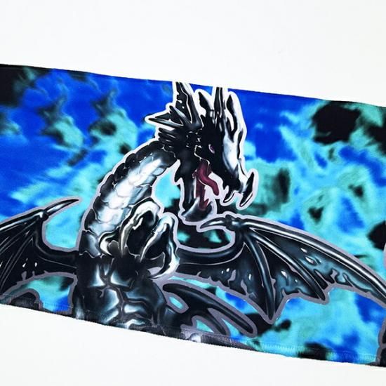 家庭科のドラゴン ブラックドラゴン ルールレジェ マフラータオルA
