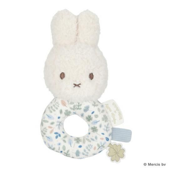 ミッフィー miffy x Little Dutch ベビーラトル ラッキーリーブス