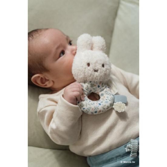 ミッフィー miffy x Little Dutch ベビーラトル ラッキー