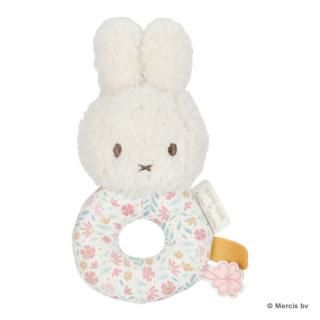 <img class='new_mark_img1' src='https://img.shop-pro.jp/img/new/icons15.gif' style='border:none;display:inline;margin:0px;padding:0px;width:auto;' />ミッフィー miffy x Little Dutch ベビーラトル ラッキーブロッサム ベビー 出産祝い