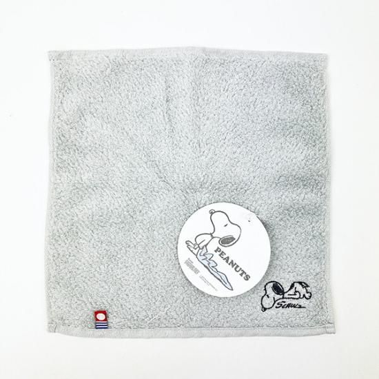 スヌーピー かるわた Happiness ミニタイル SNOOPY 今治タオル 西川