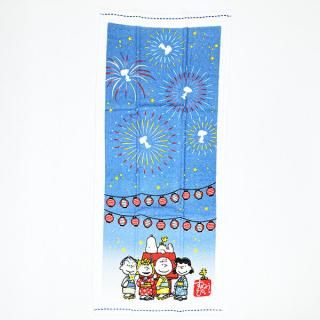 <img class='new_mark_img1' src='https://img.shop-pro.jp/img/new/icons15.gif' style='border:none;display:inline;margin:0px;padding:0px;width:auto;' />スヌーピー  ふんわりガーゼタオル 花火 フェイスタオル  西川