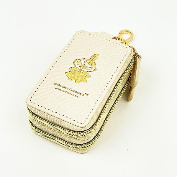 ムーミン リトルミイ アイボリー ダブルポケットキーケース MOOMIN